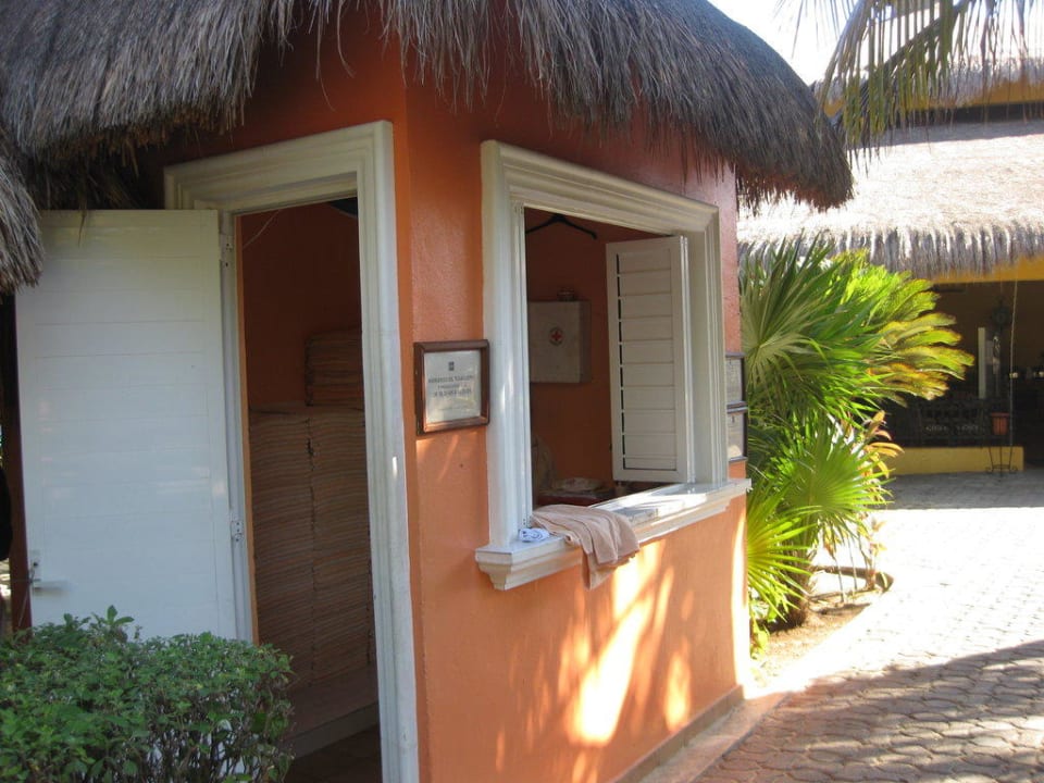 Handtuchausgabe Hotel Riu Tequila