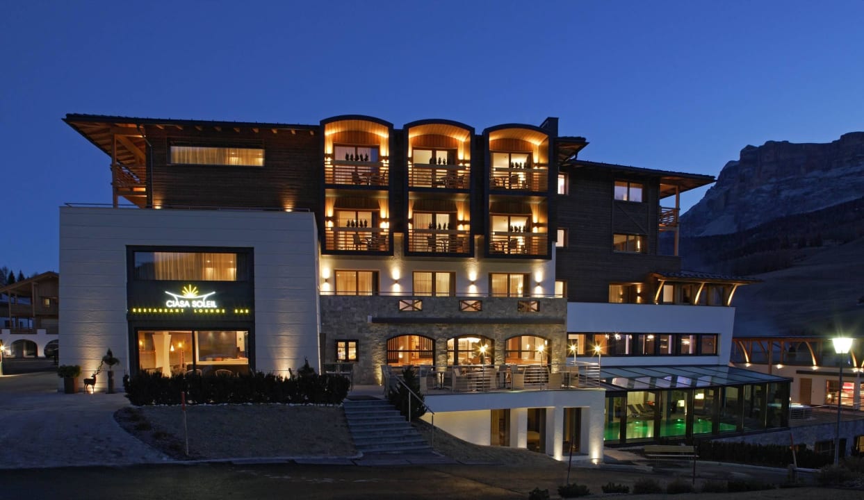 Aussenansicht auf Hotel Hotel Ciasa Soleil