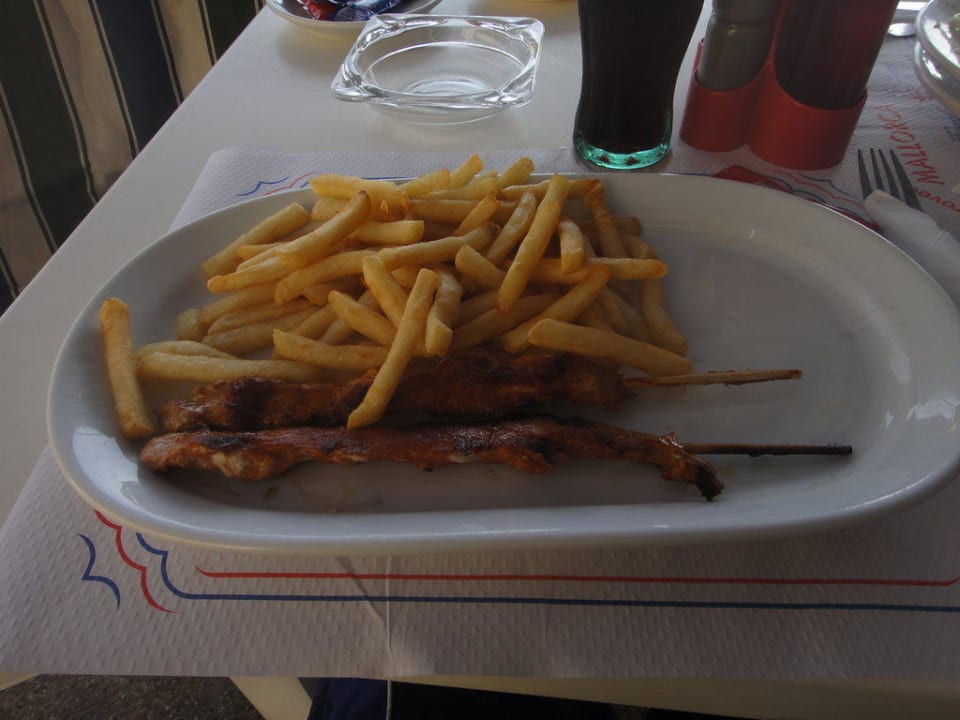 Abendessen Pension Maria Eugenia