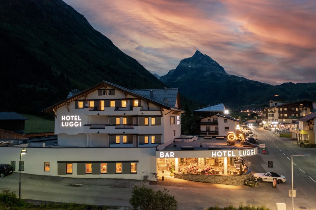 Außenansicht Hotel Luggi