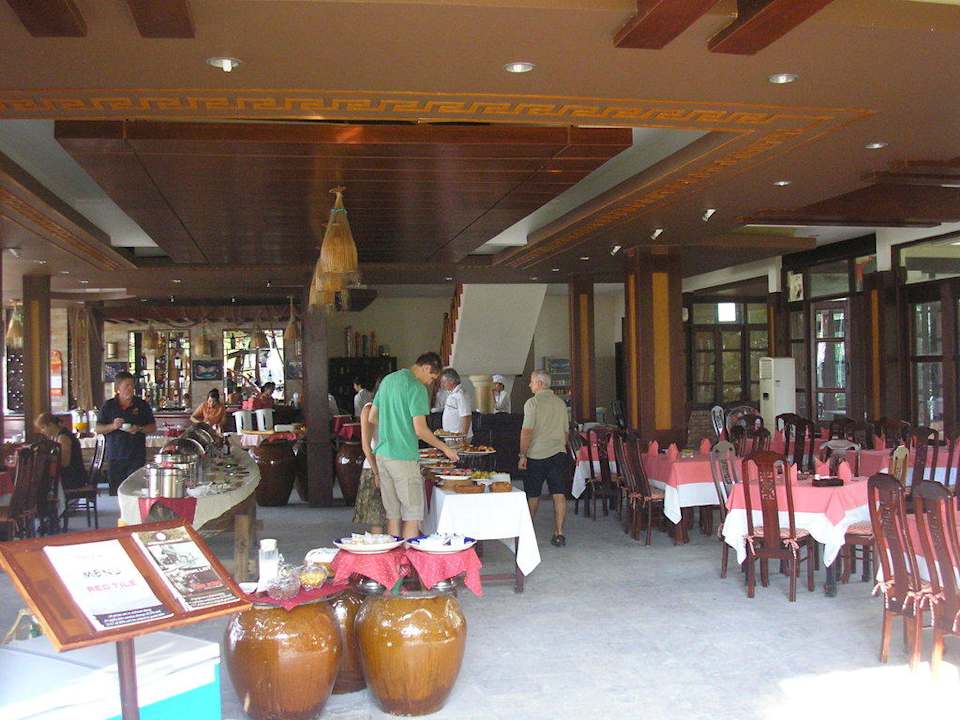 Restaurant Früstücksbuffet Hotel Vinh Hung Riverside Resort & Spa