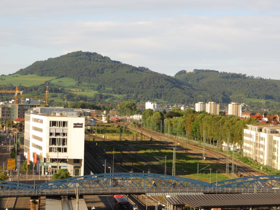 "Der Blick aus dem Fenster" InterCityHotel Freiburg