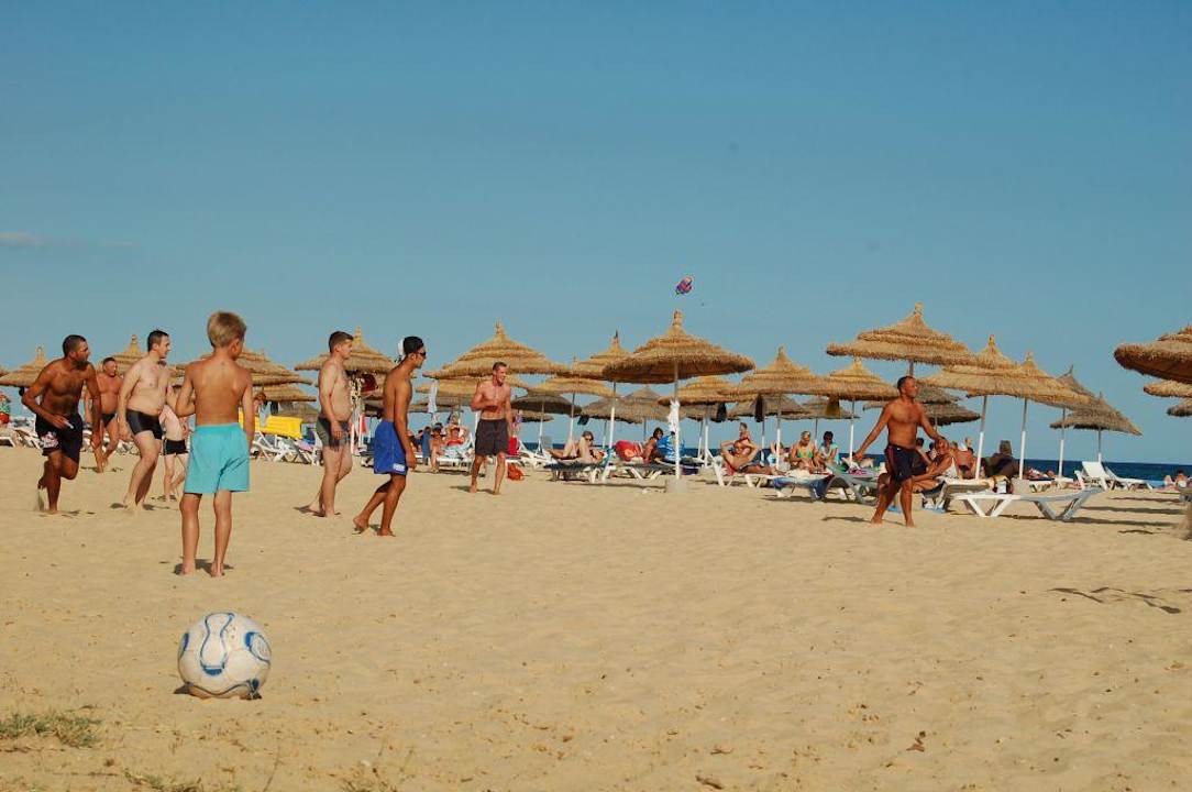 Fußball am Strand - Animation Omar Khayam Resort & Aquapark