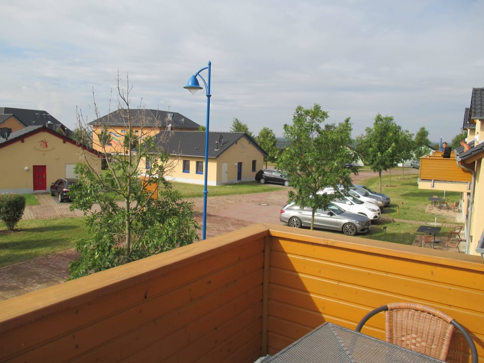 Blick ins Feriendorf Seepark Auenhain