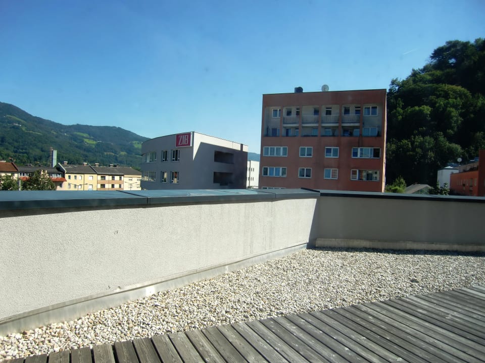 Dachterrasse Zimmer 2. Etage Best Western Plus Amedia Art Salzburg