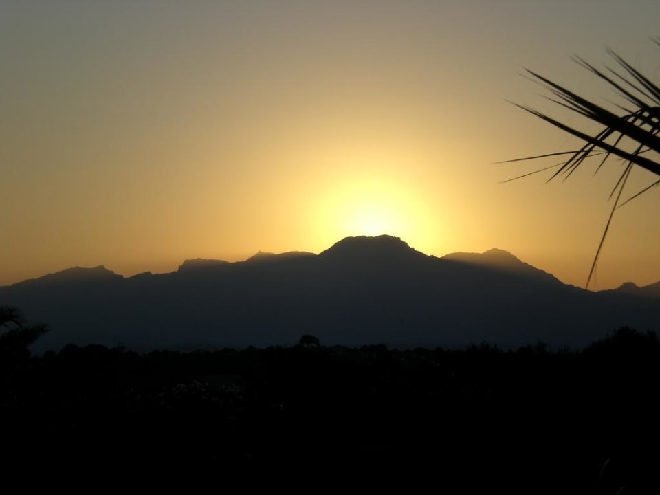Sonnenuntergang Richtung Tramuntana Finca Son Morei Vell