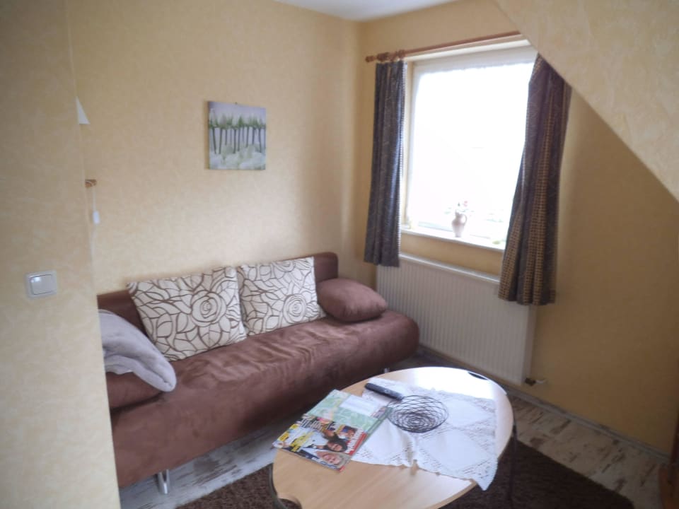 Wohnzimmer Ferienhaus Tepel