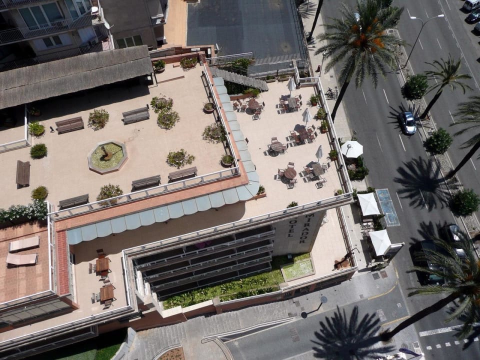 View from Tryp Bellver Hotel Mirador