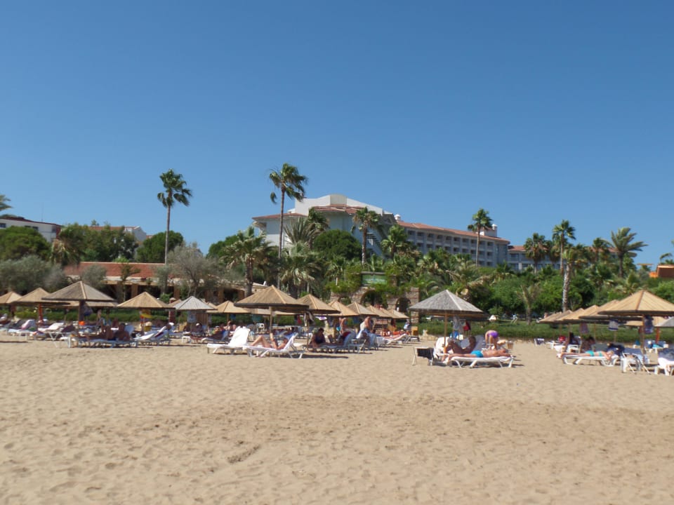 Unser Strand vorm Hotel Hotel Defne Garden