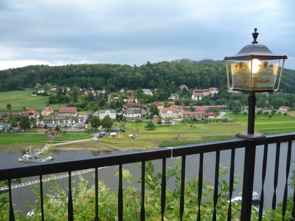 Ausblick Burg Altrathen Burghotel Altrathen