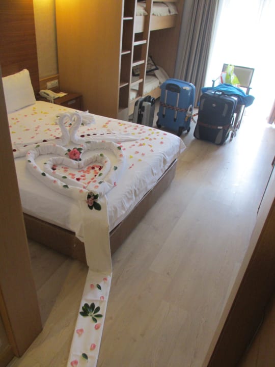 Dekoration beim Ankunft, super Empfang Trendy Aspendos Beach Hotel