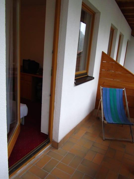 Balkon Erlebnishotel Fendels