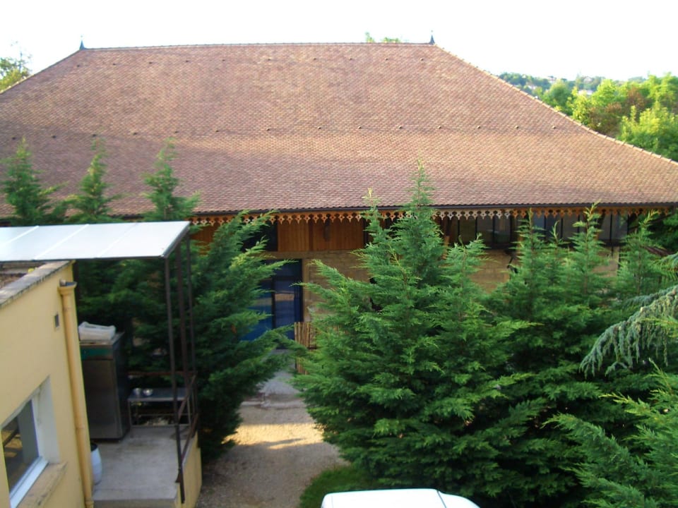 Blick von unserem Balkon Séquoias Golf & Ressort