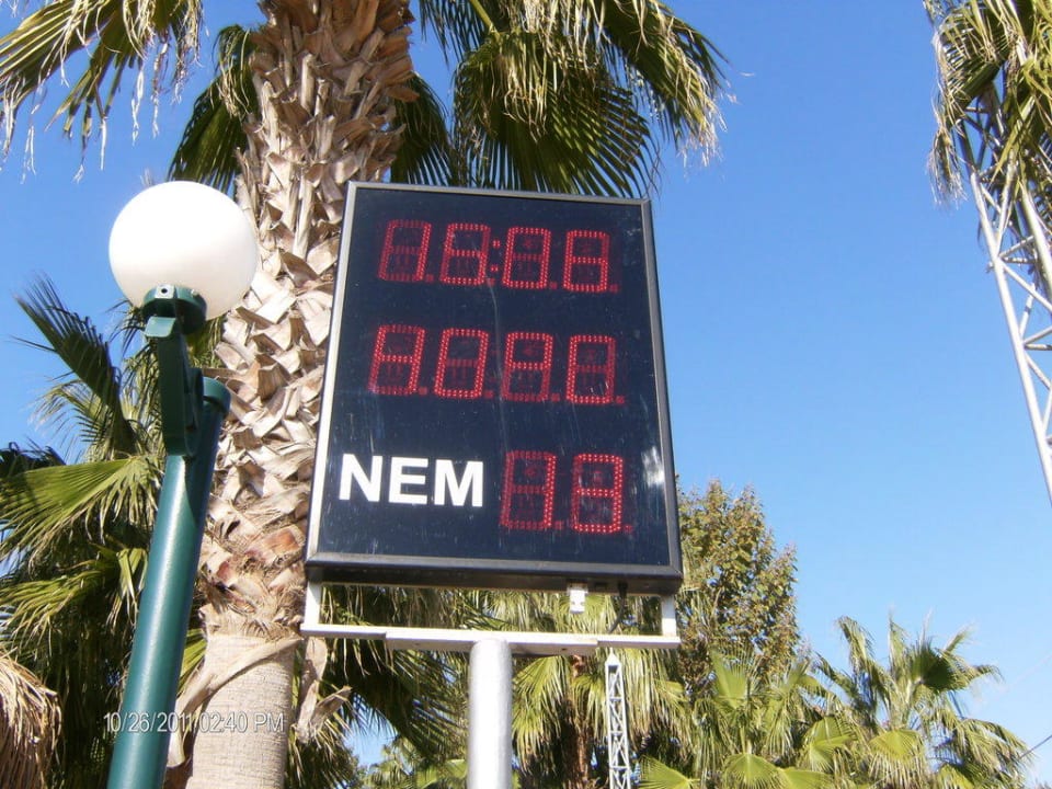Nette Temperaturen im Oktober Miramare Queen Hotel
