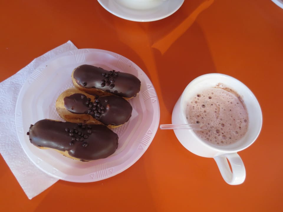 Eclair aus der Patisserie Sunis Elita Beach Resort & Spa