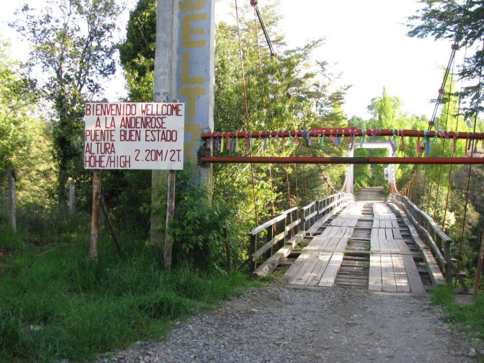 Zufahrt zur Andenrose Hostal Andenrose