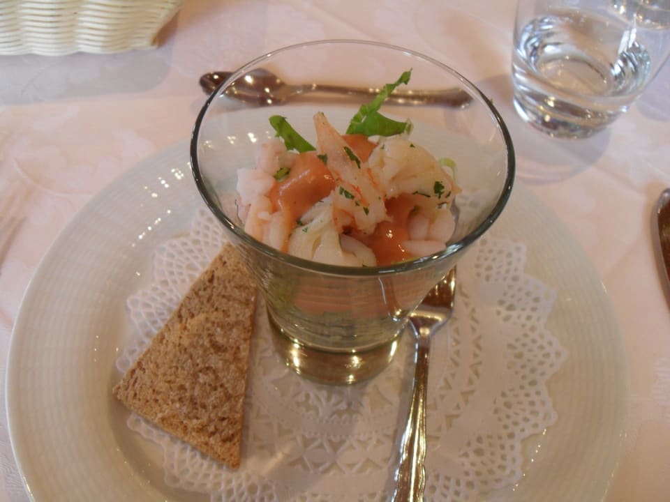 Krabbensalat Hotel Chalet Tianes