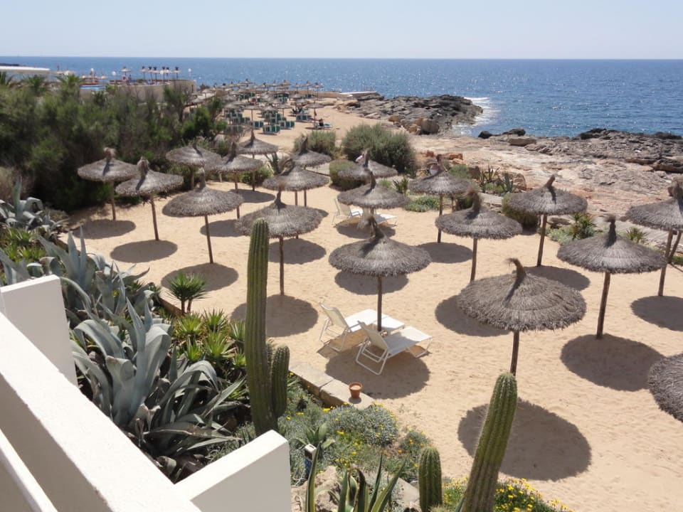 Blick aus dem Zimmer Bikini Island & Mountain Hotel Es Trenc