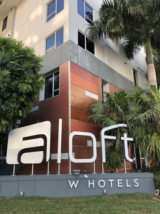 Außenansicht Aloft Hotel Miami Brickell
