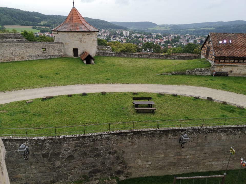 Ausblick JUFA Hotel Festung Rosenberg Kronach