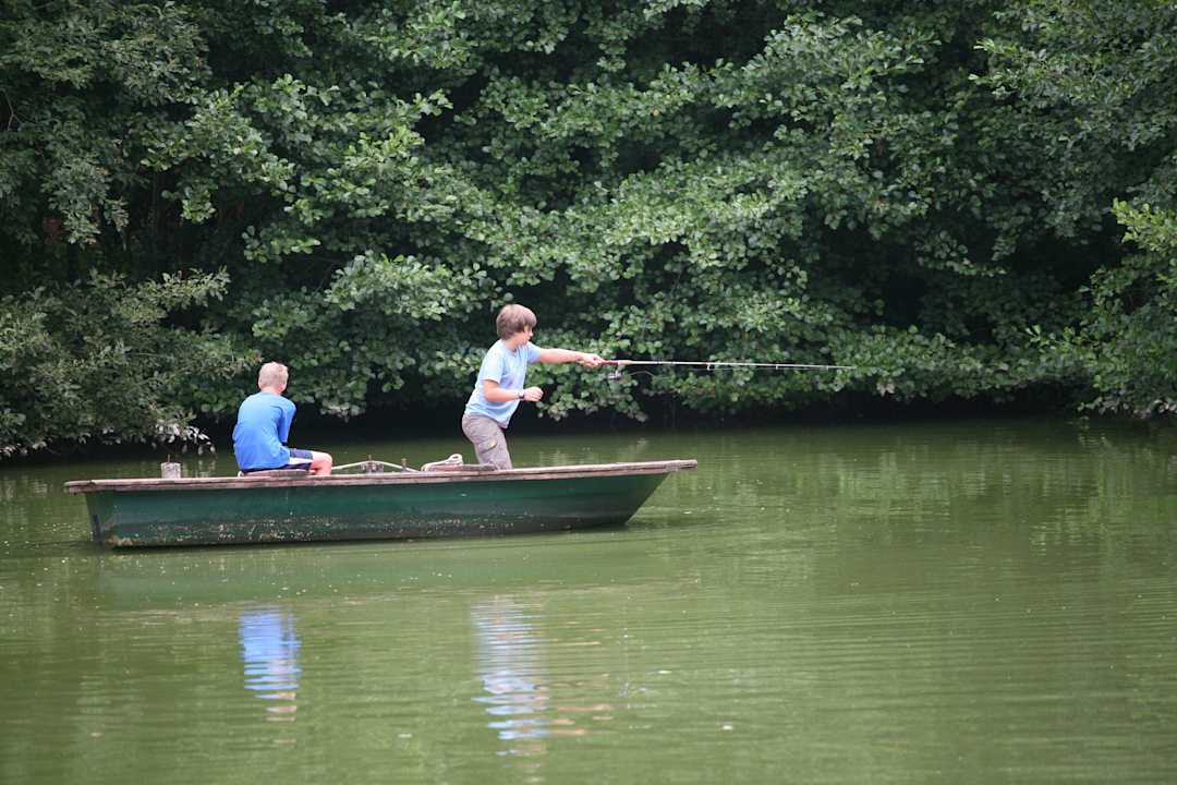 Angeln im See Erlebnisbauernhof Ströbel