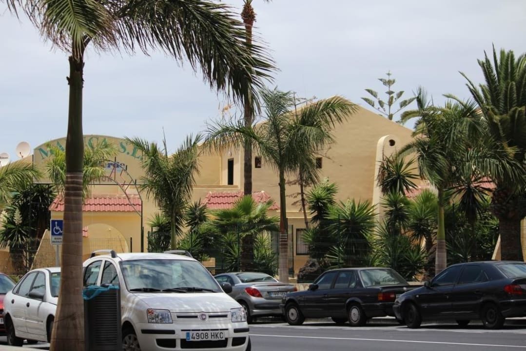 Gegenüber vom Hotel Playa Olid Suites & Apartments