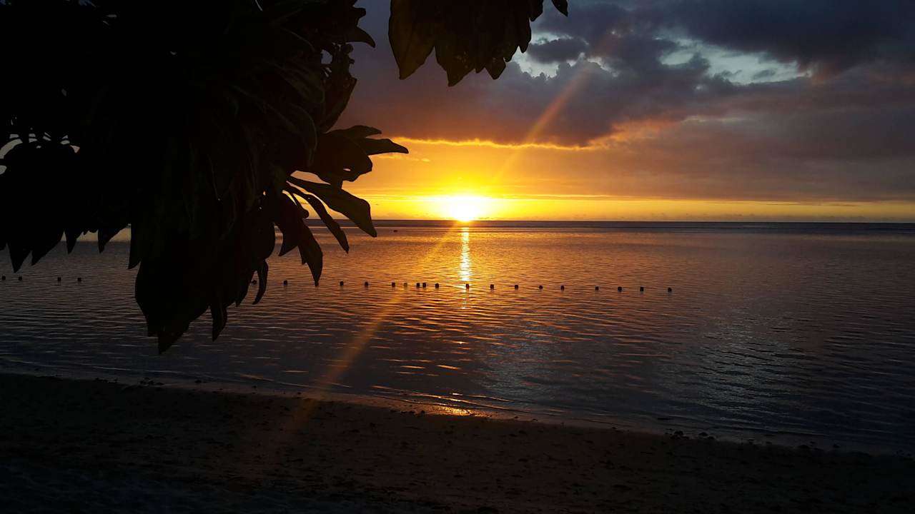 Ausblick beim Sssen Pearle Beach Resort & Spa