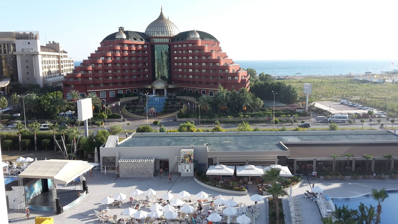 Blick vom Balkon Grand Park Lara Hotel