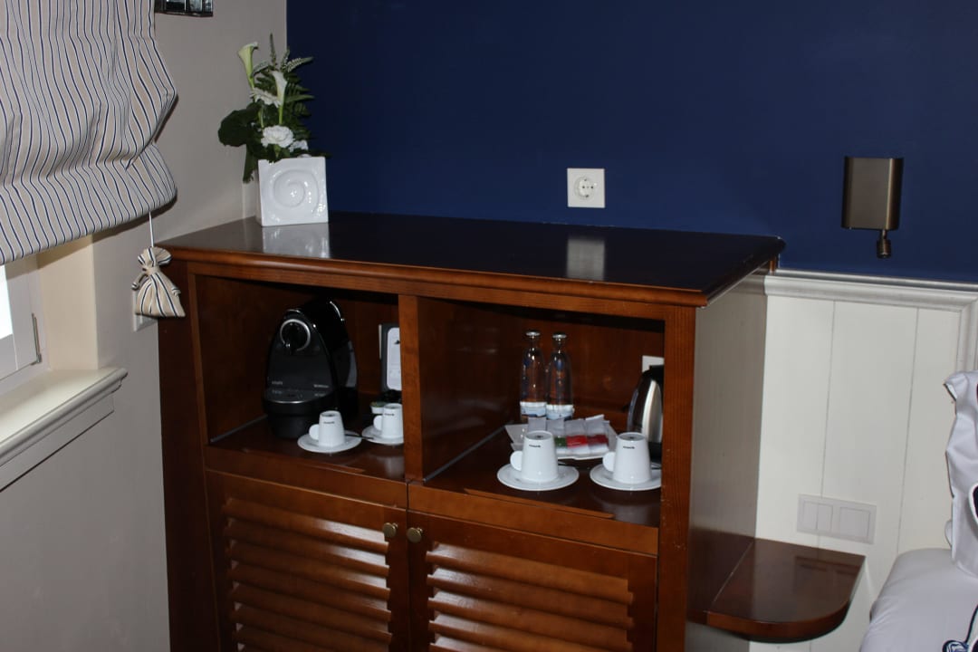 Nespresso Maschine in der Abraham Lincoln Suite Hotel Bell Rock Europa-Park