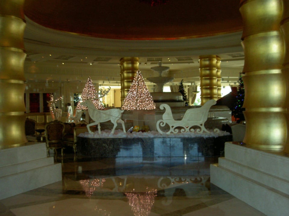 Weihnachten in der Lobby Ela Excellence Resort Belek