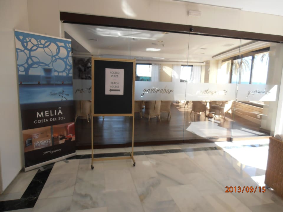 Blick ins Restaurant Meliá Costa del Sol