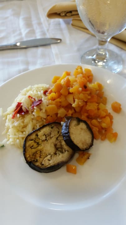 Abendessen vegetarisch  Sol Luna Bay