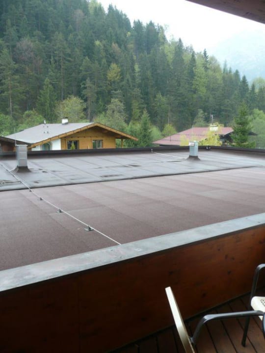 Blick vom Balkon Verwöhnhotel Kristall