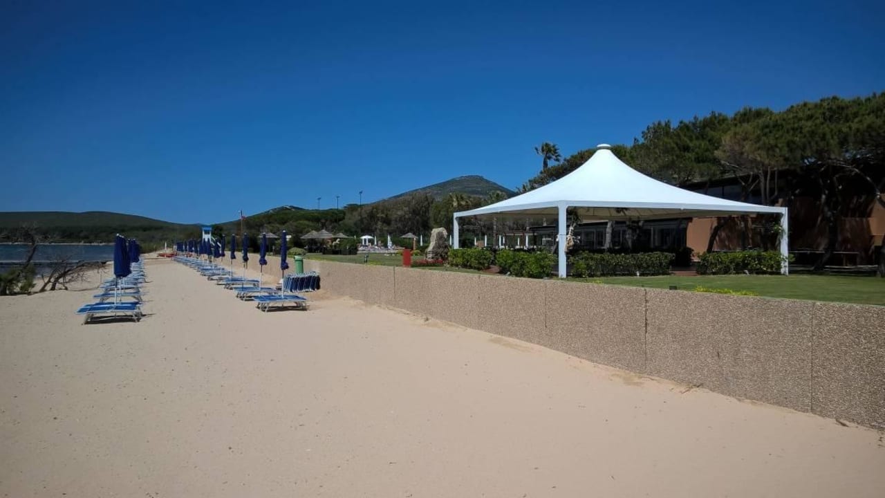 Strandabschnitt des Hotels Hotel Corte Rosada - Adults only