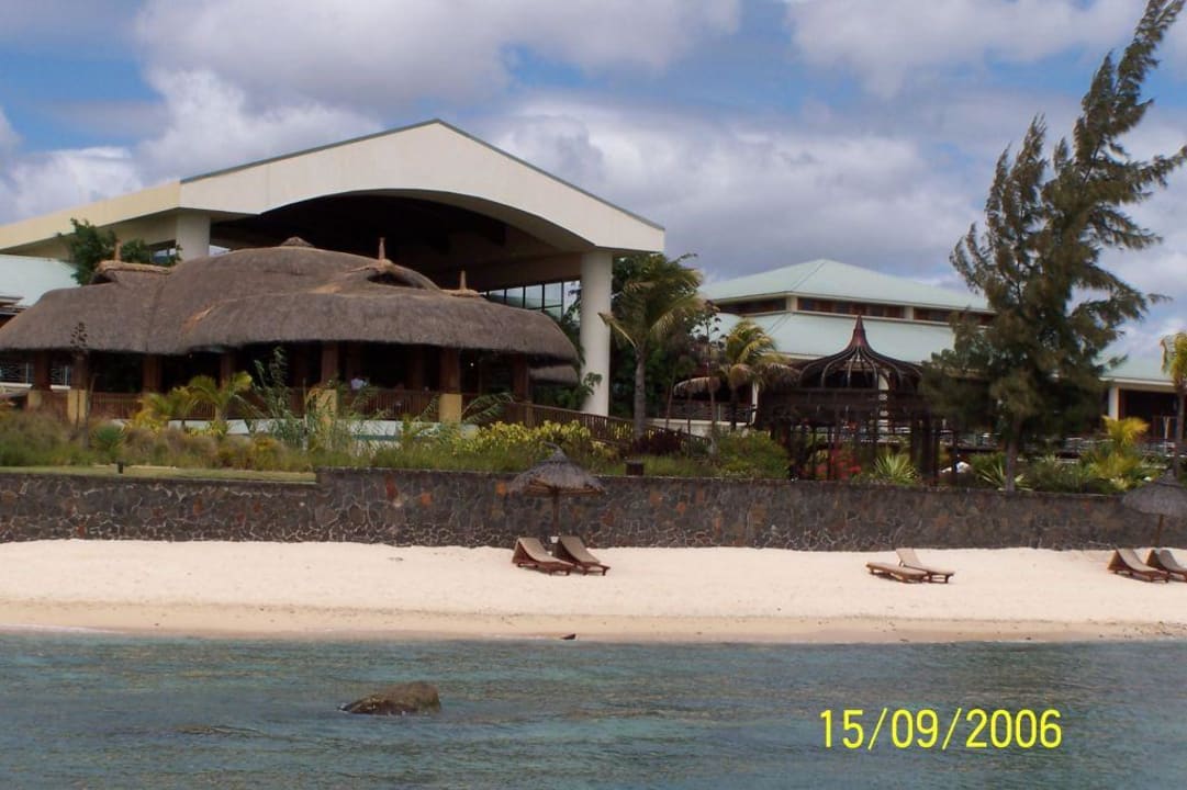 Bick auf das Haupthaus  Le Meridien Ile Maurice