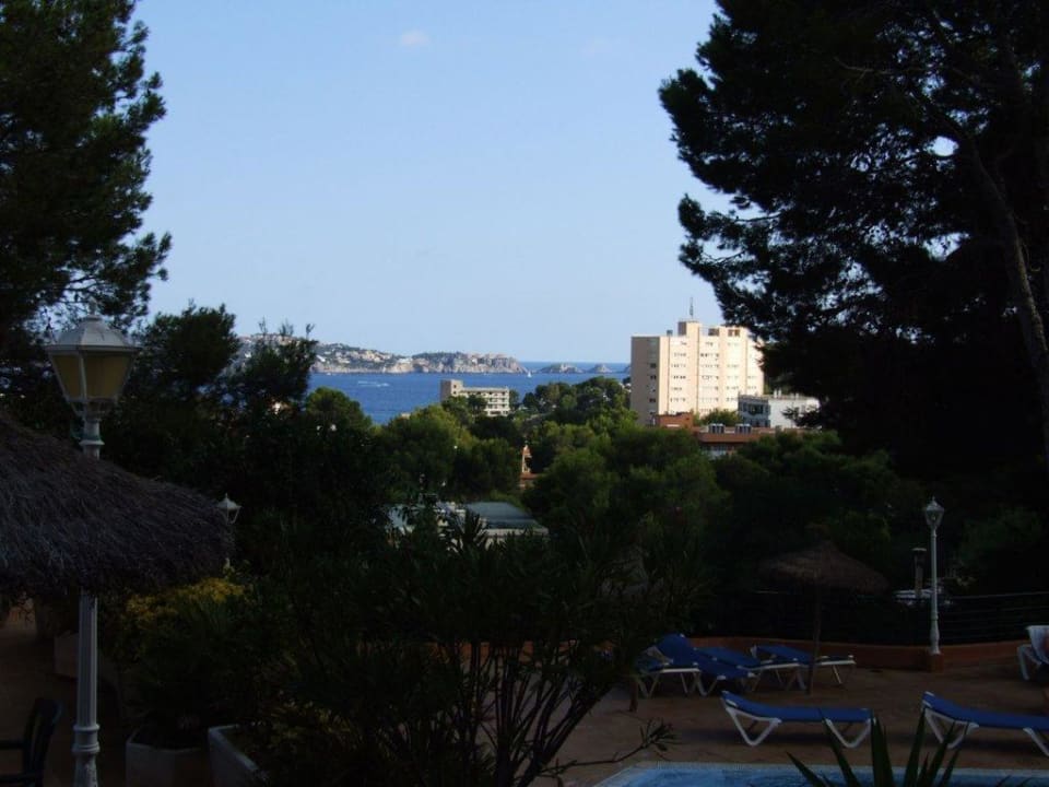 Ausblick vom Pool Apparments Valentin Grand Park Suite Hotel