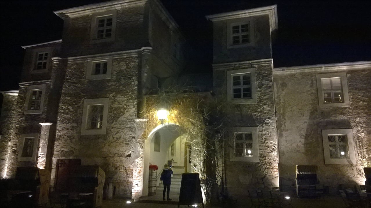 Nachts Wasserschloss Mellenthin