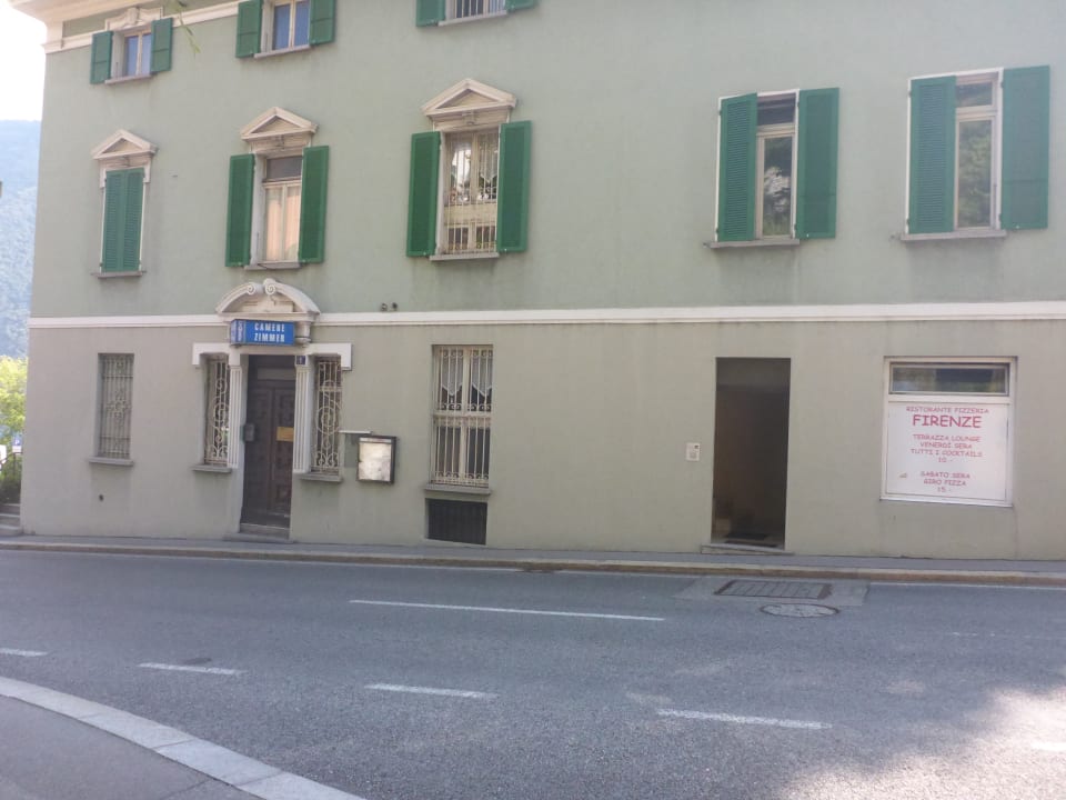 Außenansicht Hotel Firenze Lugano