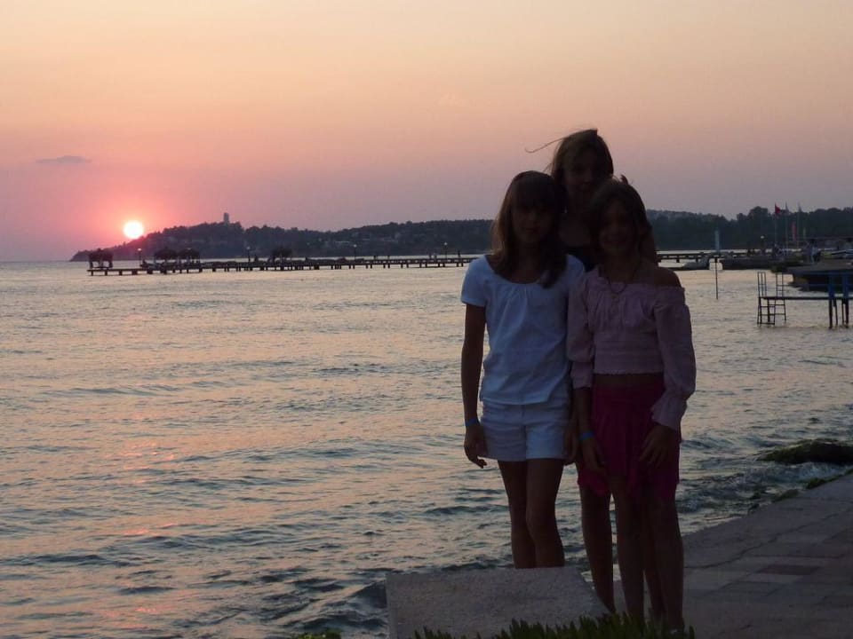 Sortie du restaurant Ephesia Holiday Beach Club