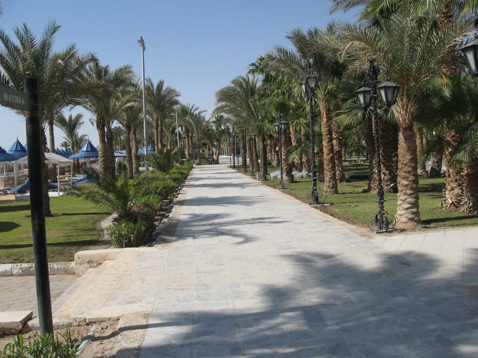 Gartenanlage The Grand Hotel Hurghada