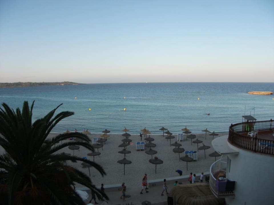 Blick aus dem Balkon Hotel Club S'Illot