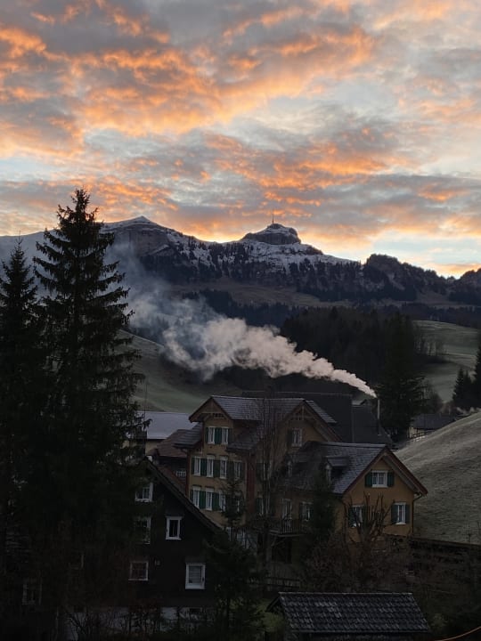 Ausblick Hotel Hof Weissbad