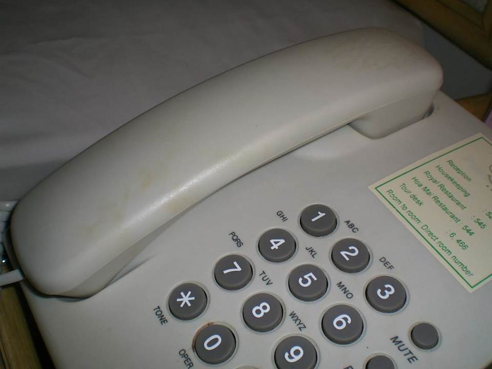 Gummihandschuhe einpacken! Hotel Huong Giang