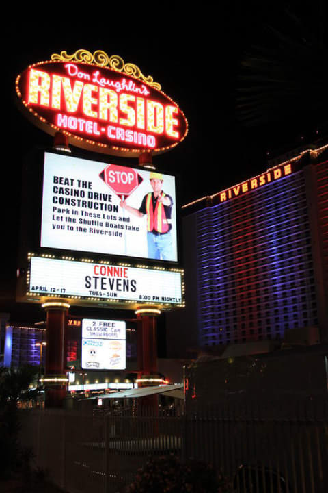 Das Riversideresort, am Coloradoufer in Laughlin Riverside Resort Hotel & Casino