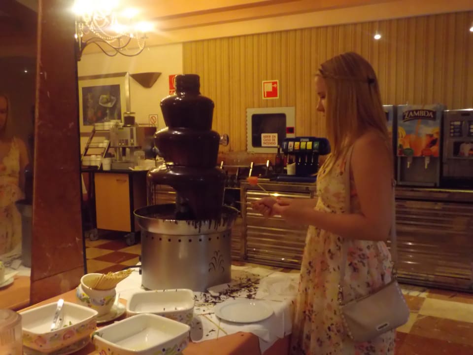 Der Schokobrunnen Bull Dorado Beach & Spa