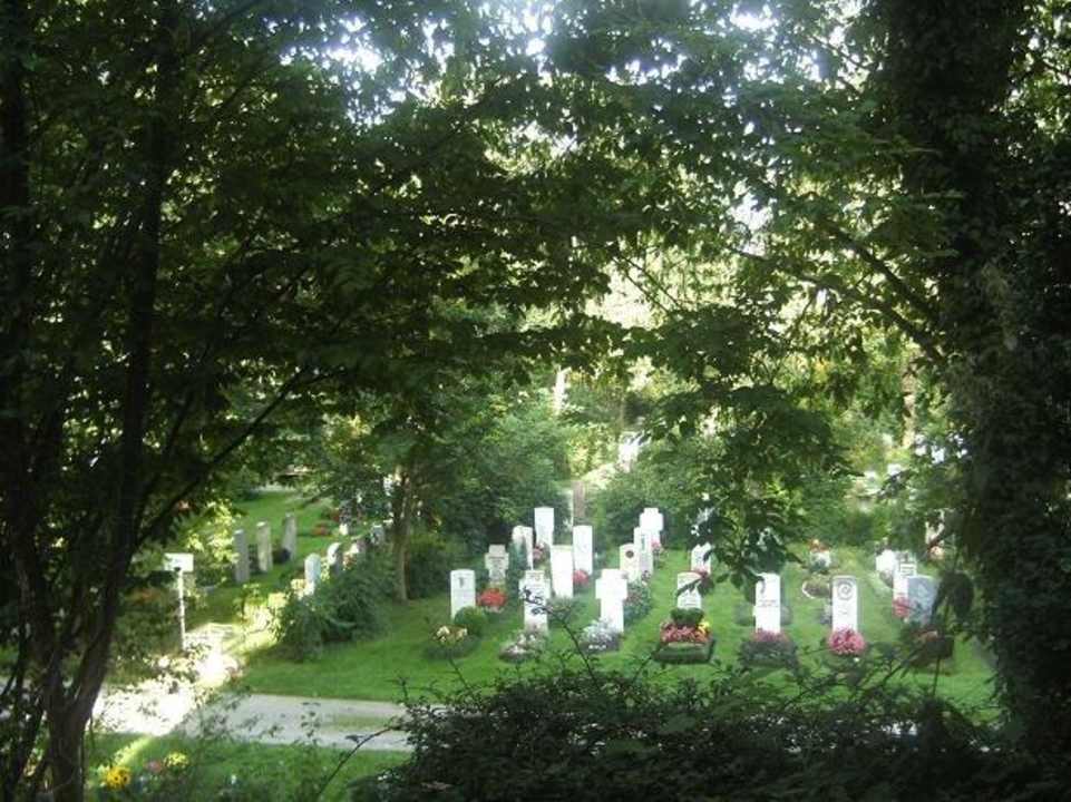 Ausblick vom Balkon Hotel Stadt Pasing garni