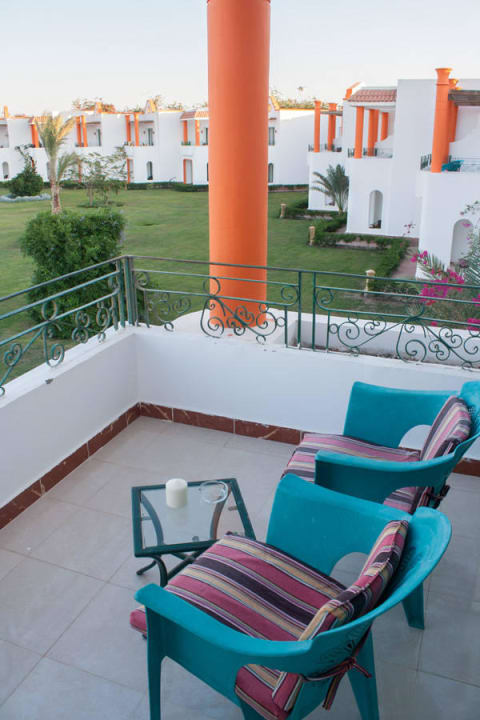Balkon/Terrasse Fantazia Resort Marsa Alam