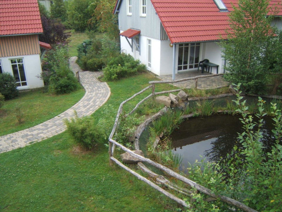 Vom Schlafzimmerfenster Hasseröder Ferienpark