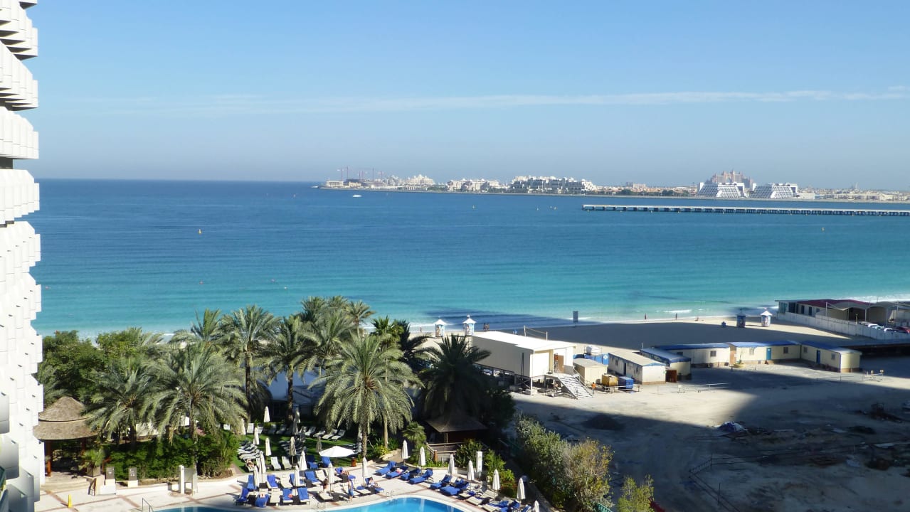 Aussicht von Zimmer Nr. 557 Hilton Dubai Jumeirah