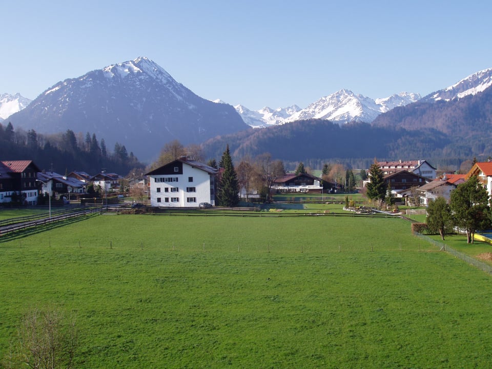 Ausblick Gästehaus zur Färbe - Apartments